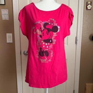 Holographic Minnie Mouse Top